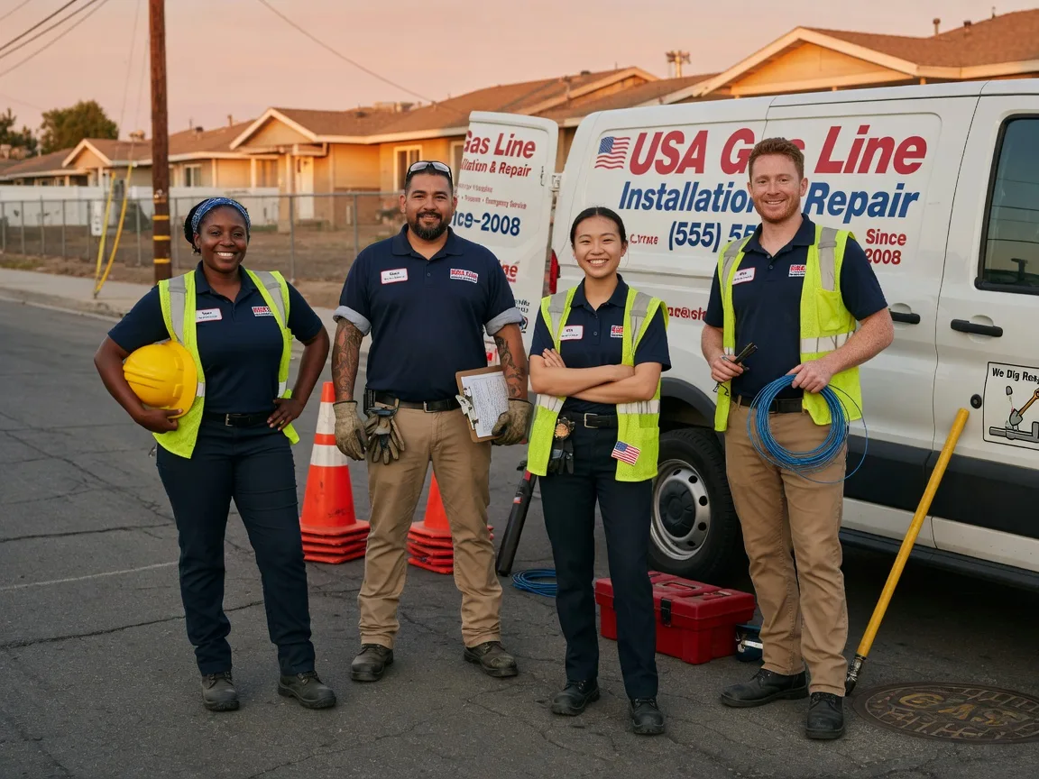 Gas Line Installation company in Forest City, IL