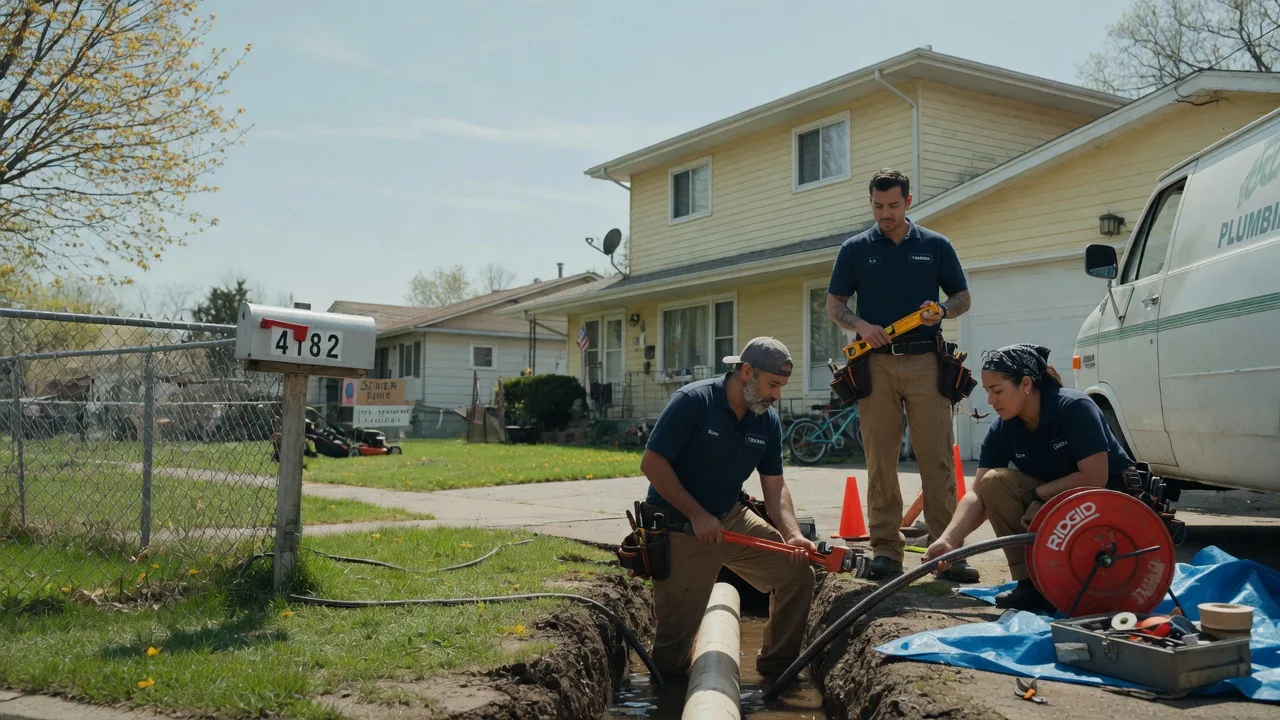 Gas Line Repair in Forest City, IL near me
